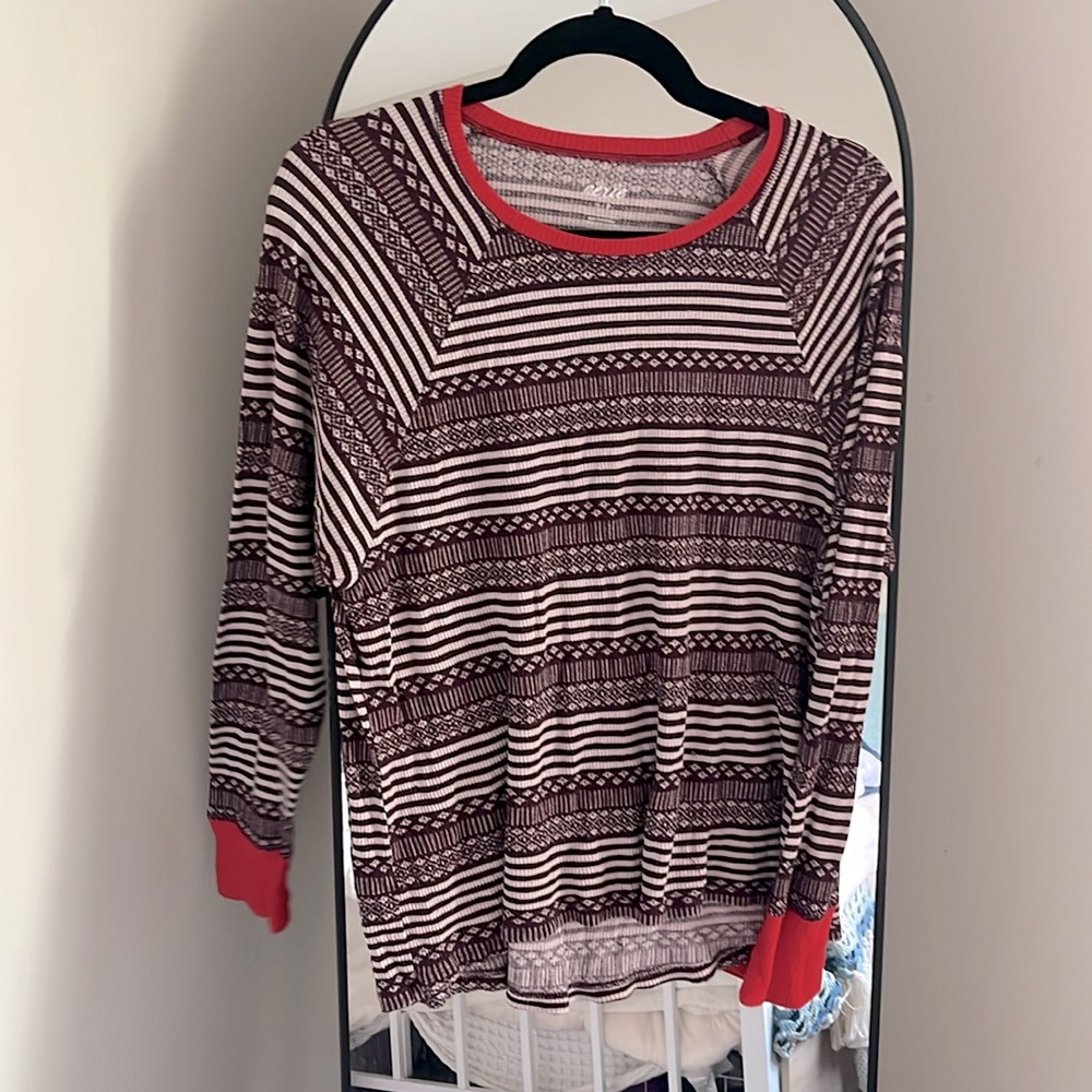 Aerie pajama top - Picture 1 of 7